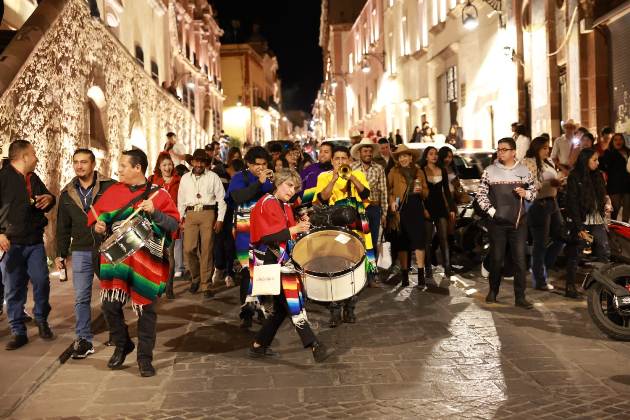 Callejoneada en Zacatecas